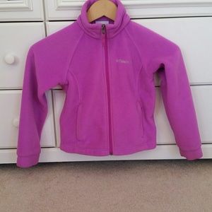 Columbia girls size 6X fleece